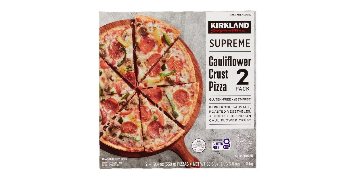 cauliflower crust pizza