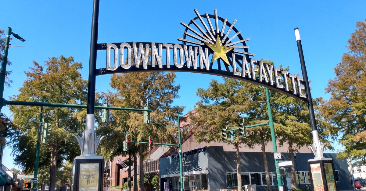 downtown lafayette louisiana