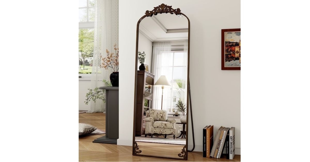 arched full length mirror