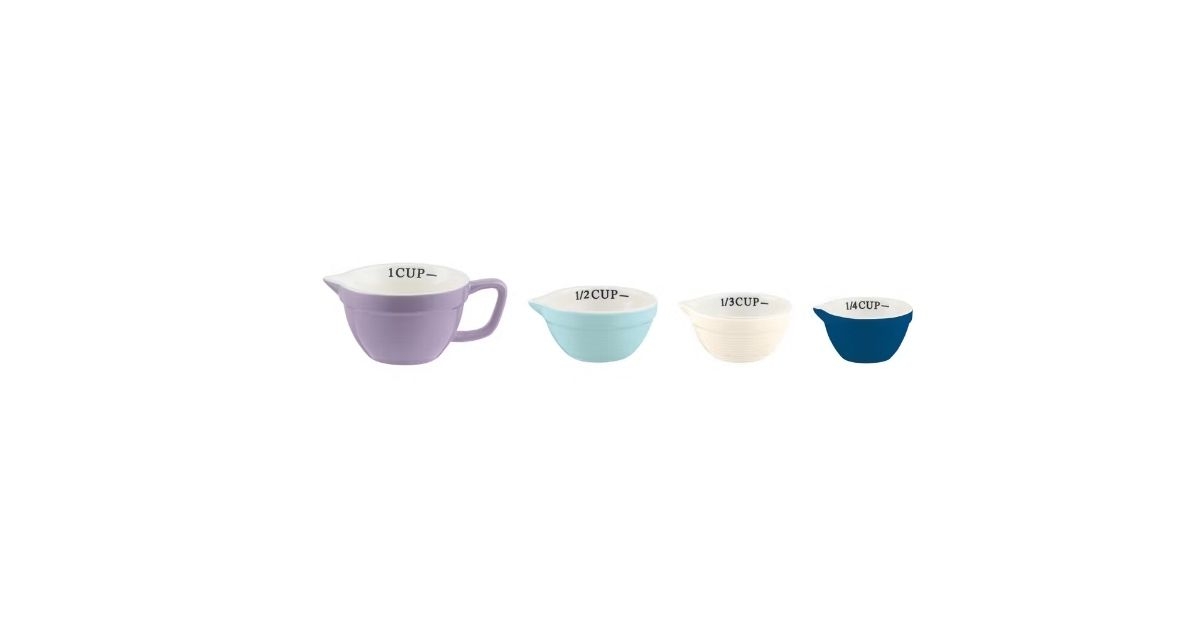 ceramic measuring cup set