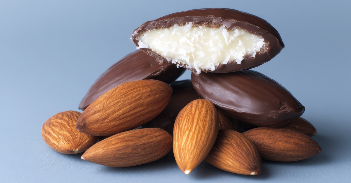 Nutty Snack Indulging in Roasted Almonds