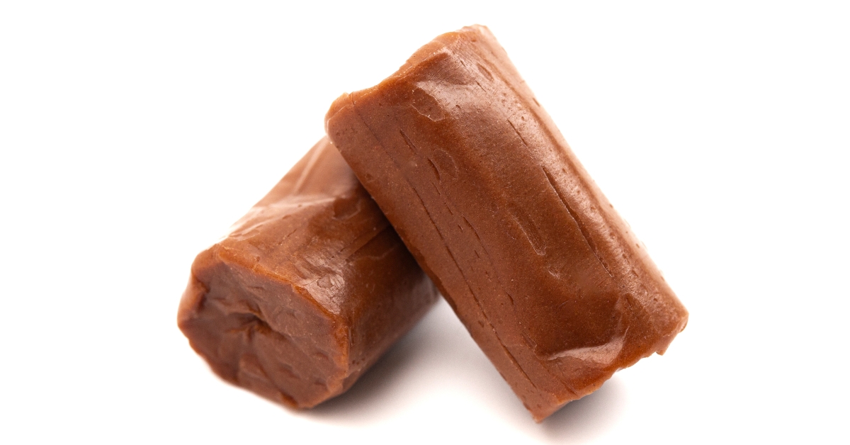 Pair of Chocolate Candy Rolls