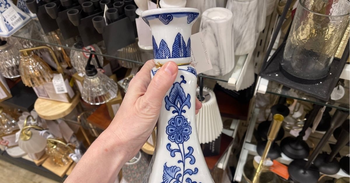 three hands candle holder