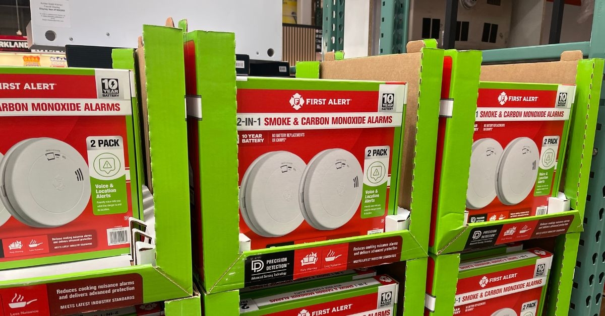 smoke and carbon monoxide alarms