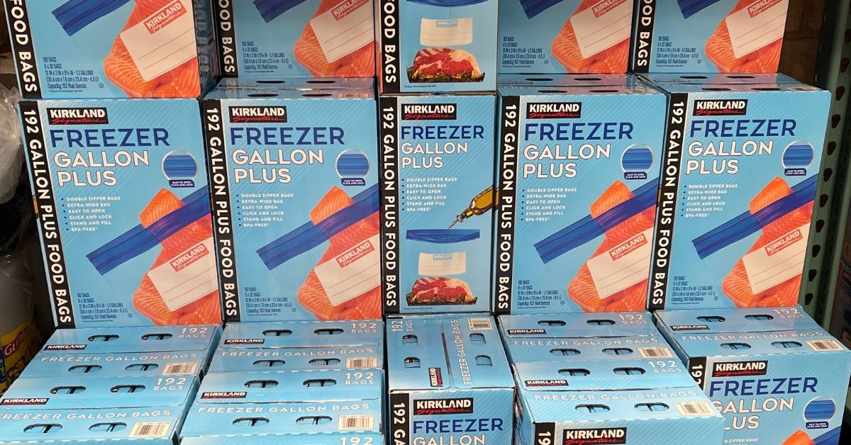 gallon plus freezer bags