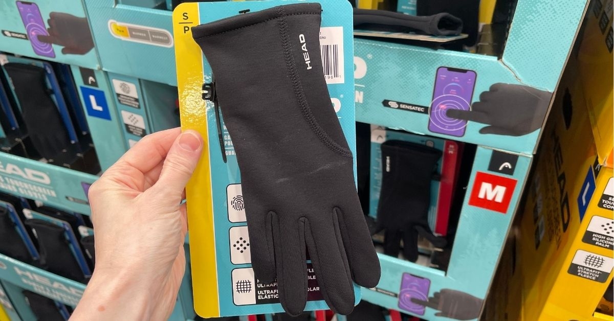 head ladies touchscreen running gloves