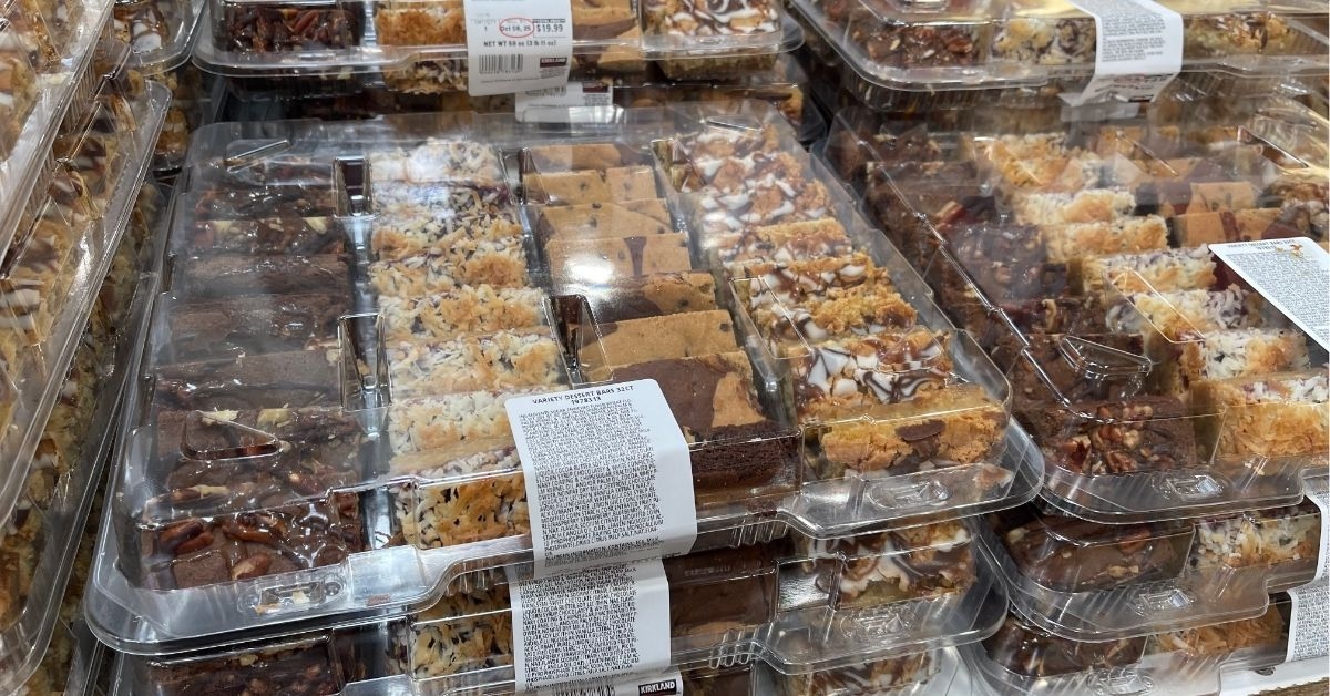 variety dessert bars