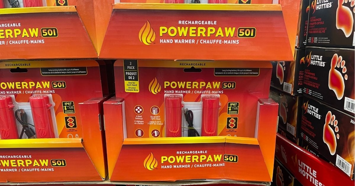 powerpaw rechargeable hand warmers