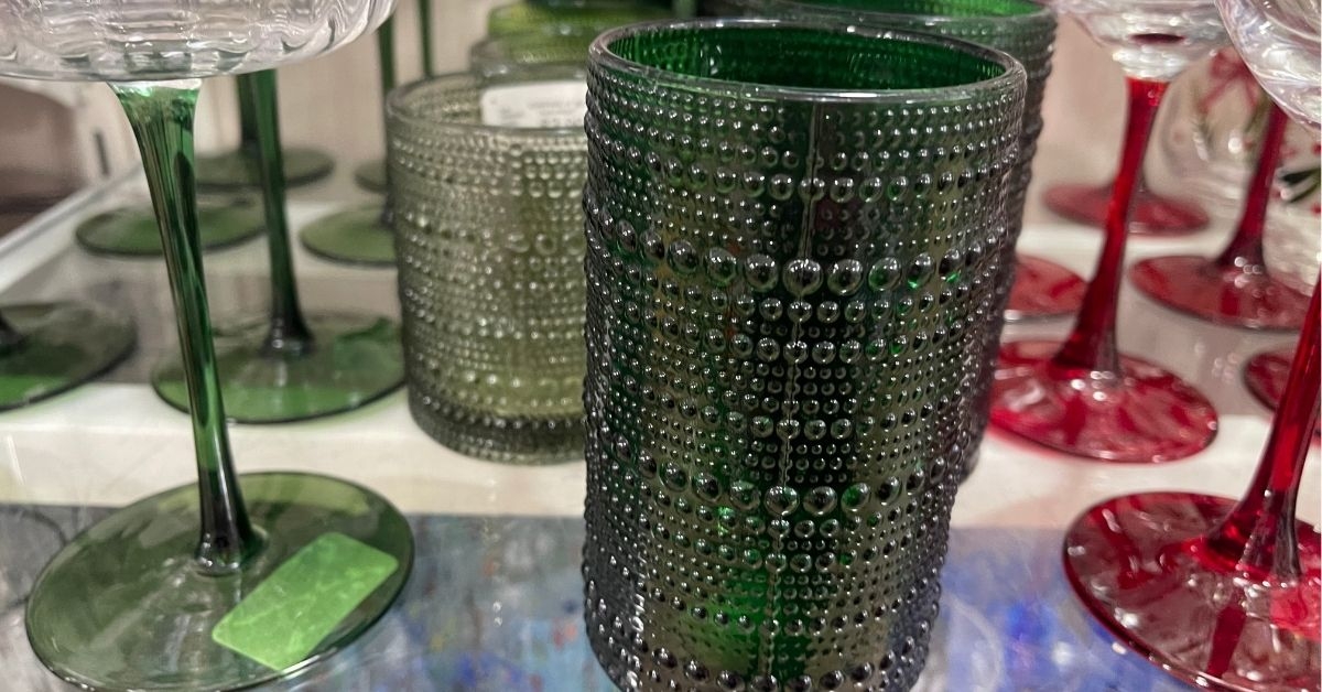 beaded tumbler