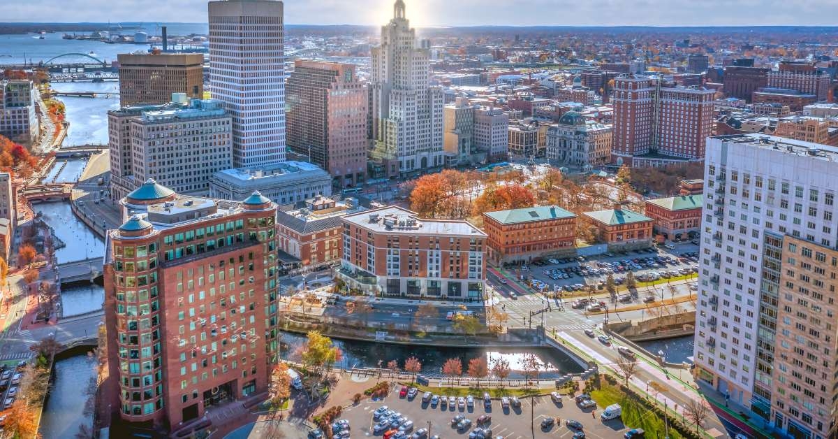 aerial providence rhode island