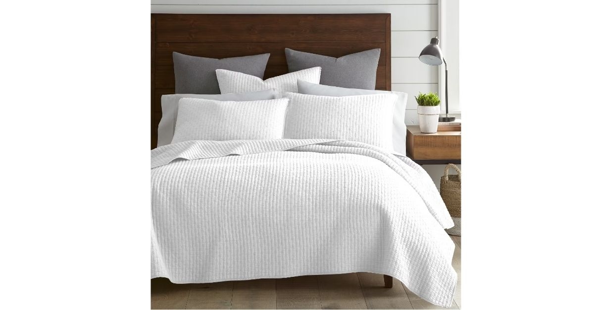 cross stitch quilt set