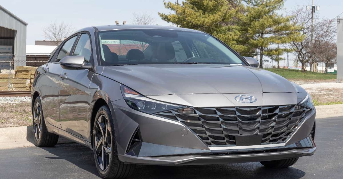 grey hyundai elantra