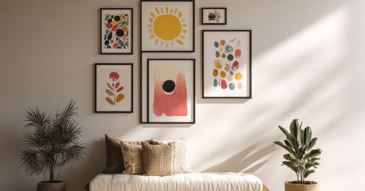 Colorful Collection of Artwork Posters