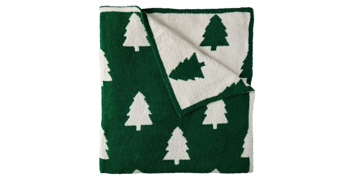 holiday ultra cozy knit throw