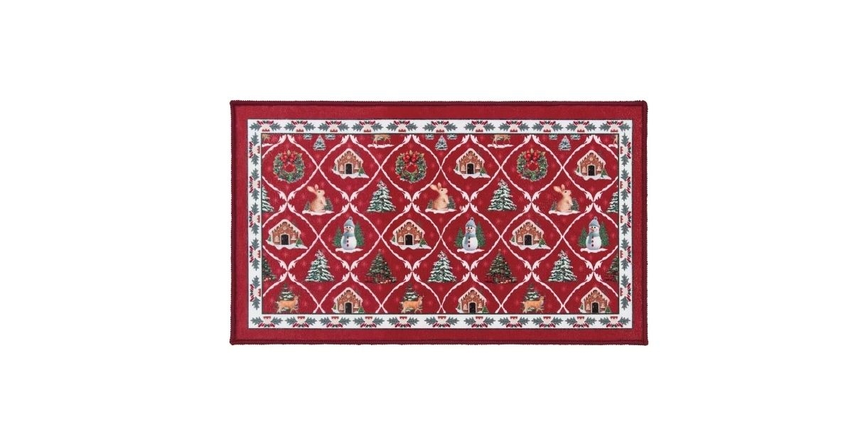 washable accent mat