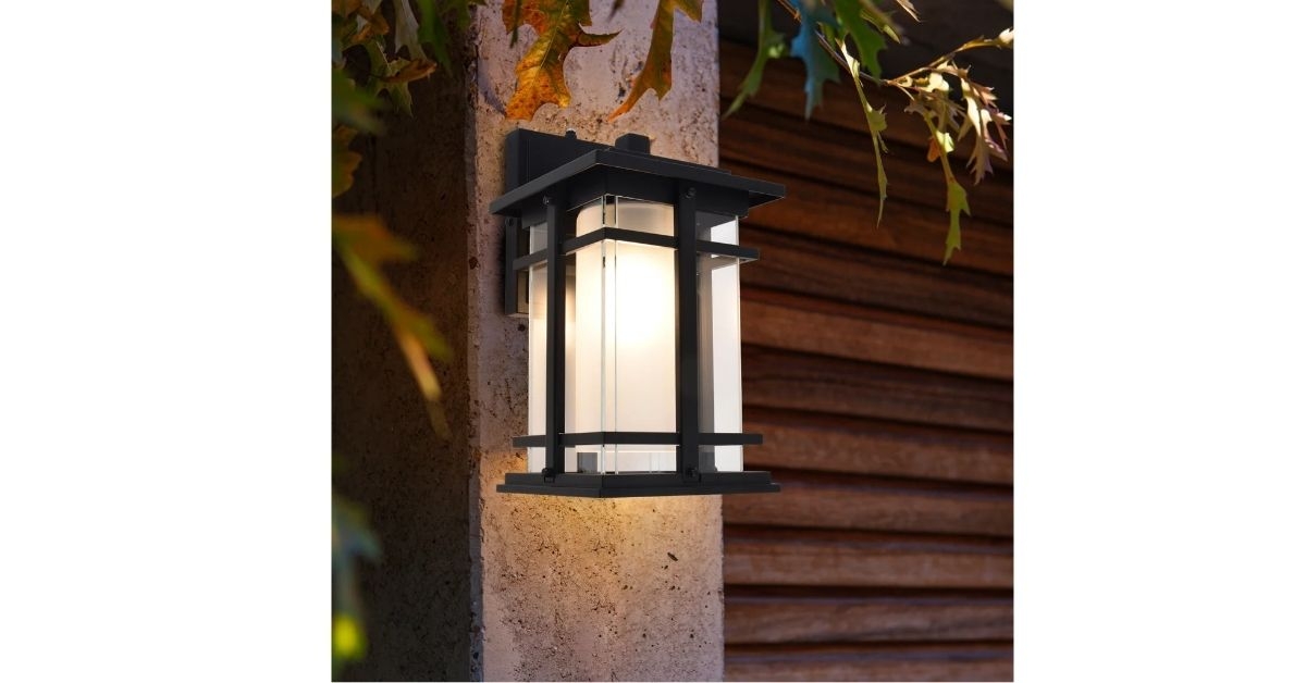 outdoor led wall lantern