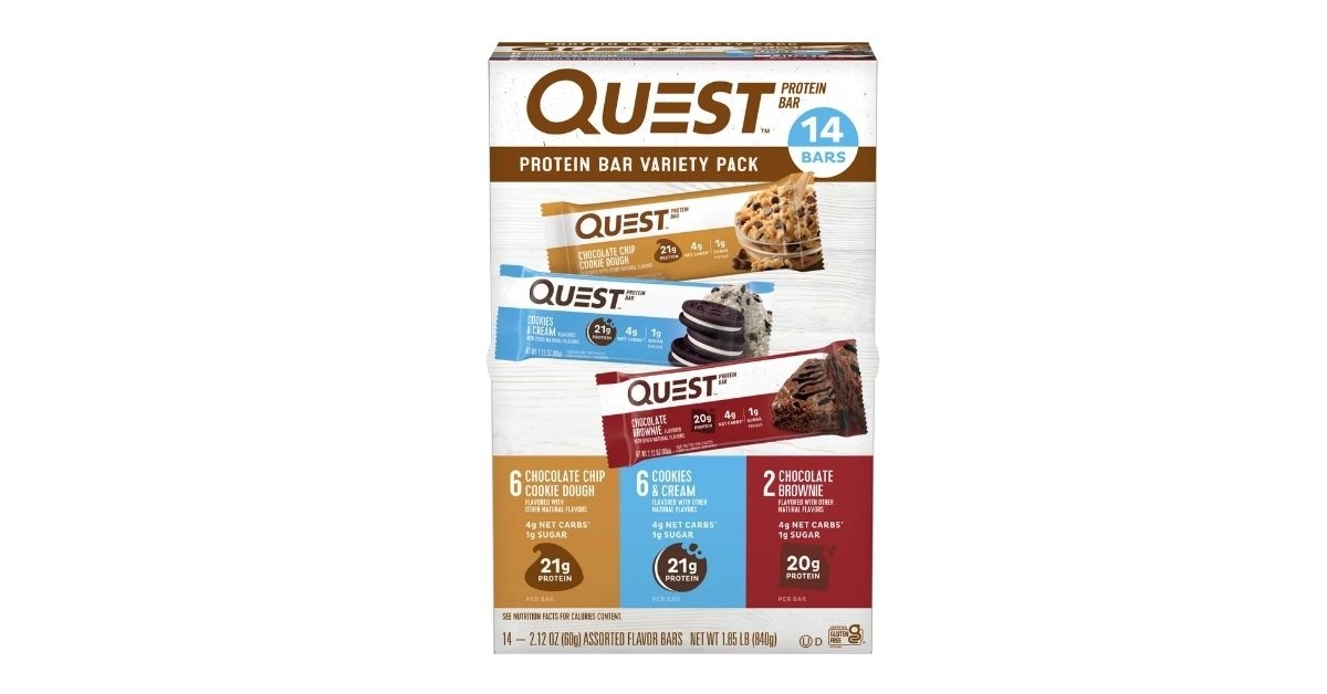 quest protein bar variety pack