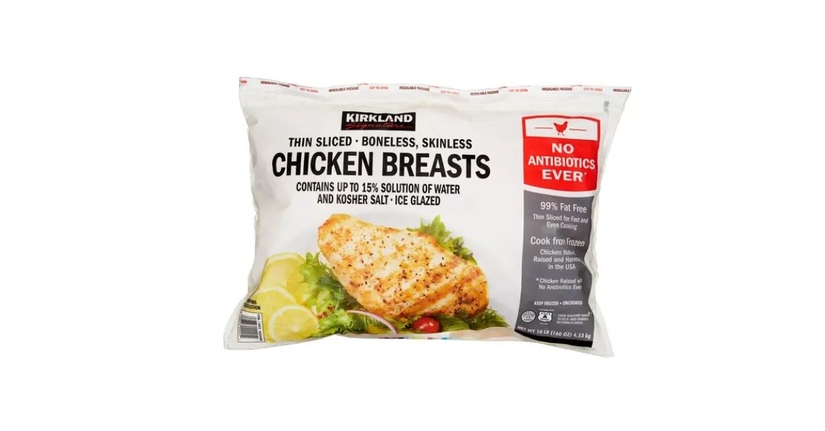 thin sliced chicken breasts boneless skinless