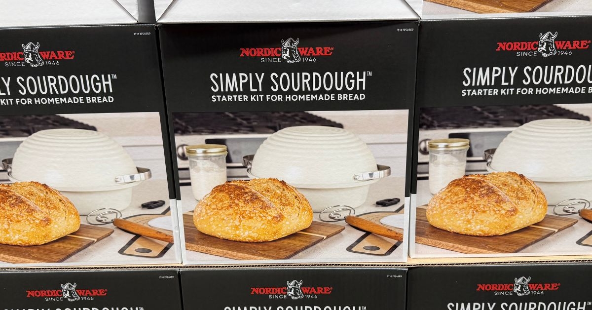 nordic ware simply sourdough starter kit