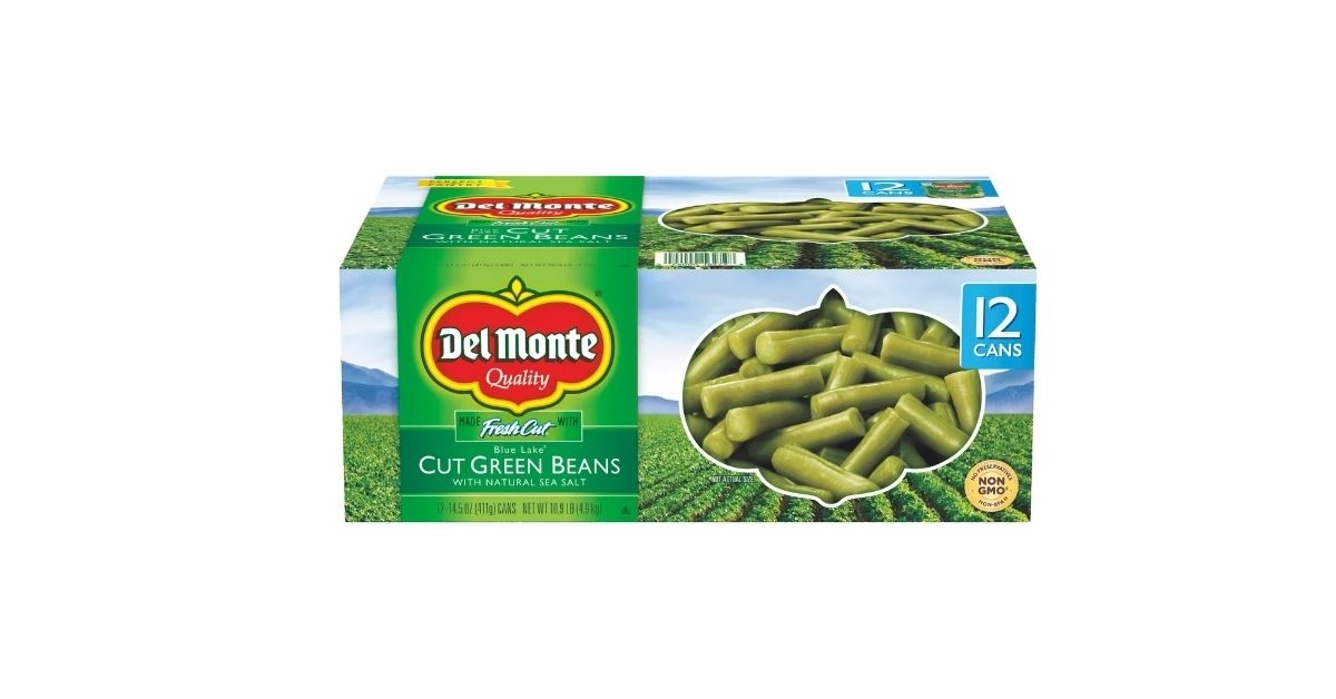 canned cut green beans