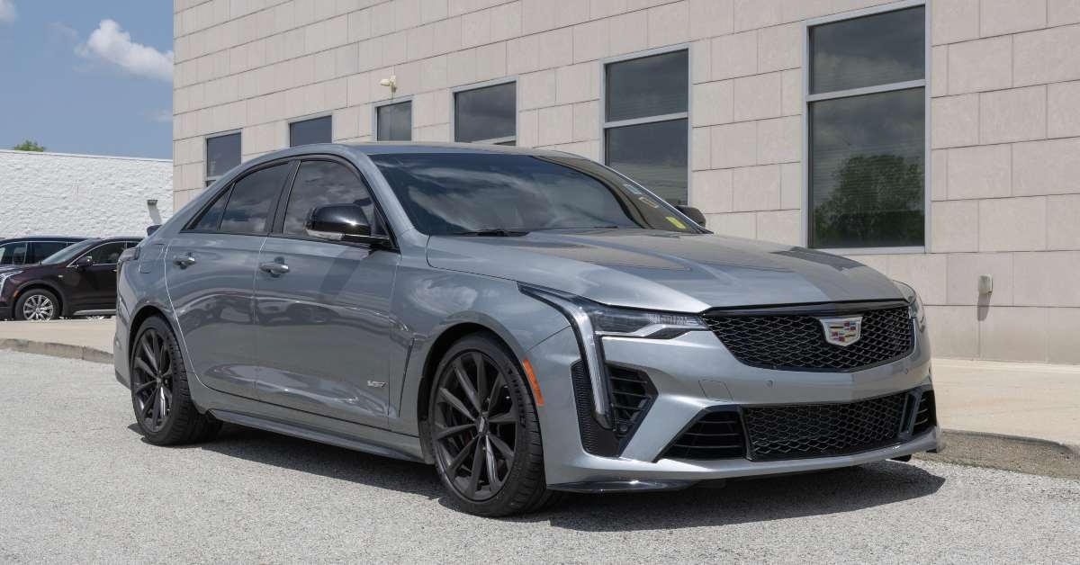 cadillac ct v series blackwing display