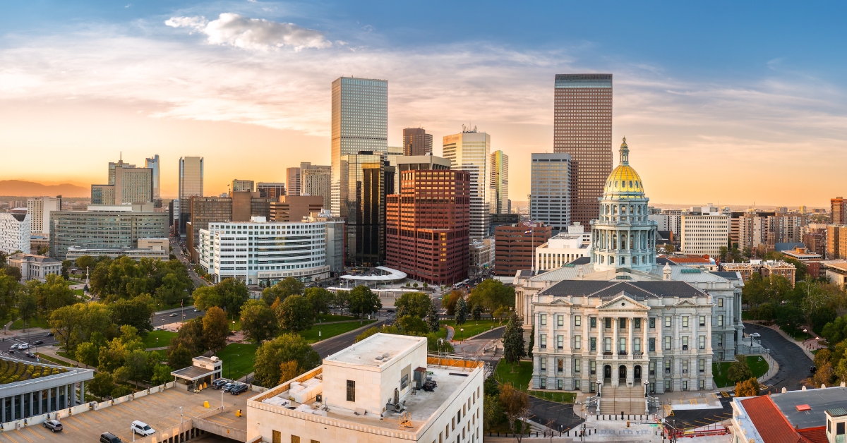 denver colorado skyline