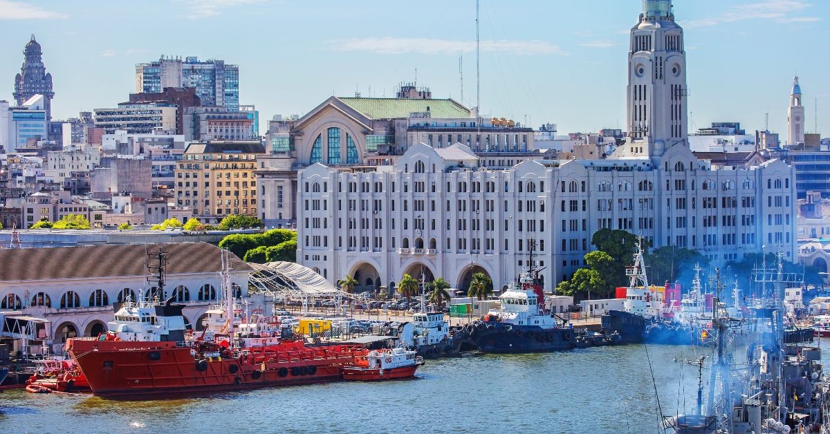 Montevideo, Uruguay, port
