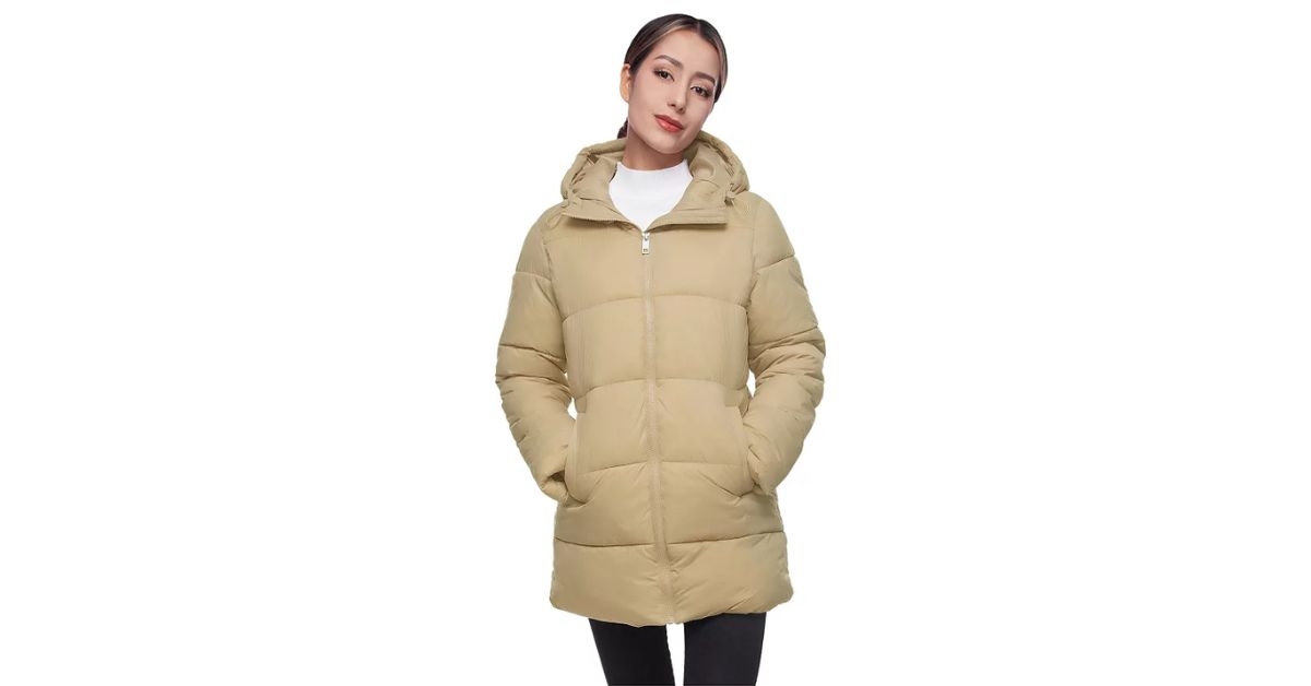 Rokka&rolla Hooded Puffer Jacket Coat