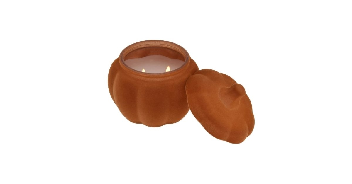 apple pumpkin scented candle