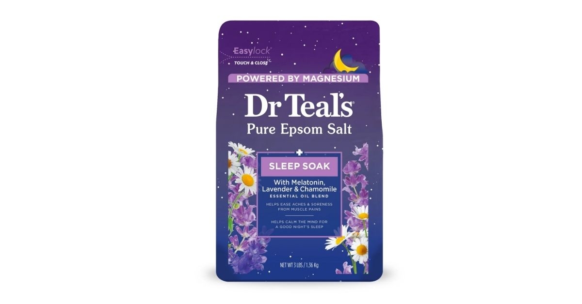 pure epsom salt sleep soak