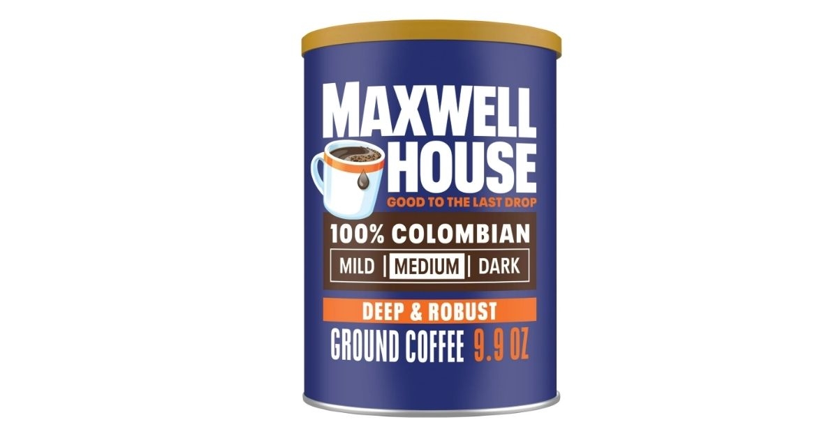 maxwell house colombian ground coffee