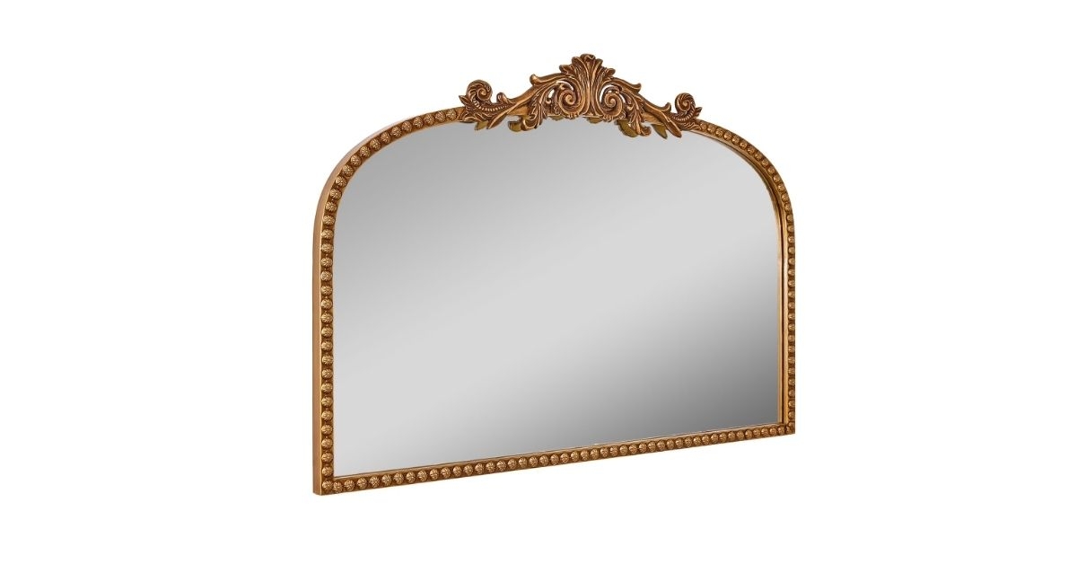 traditional arch decor mirror