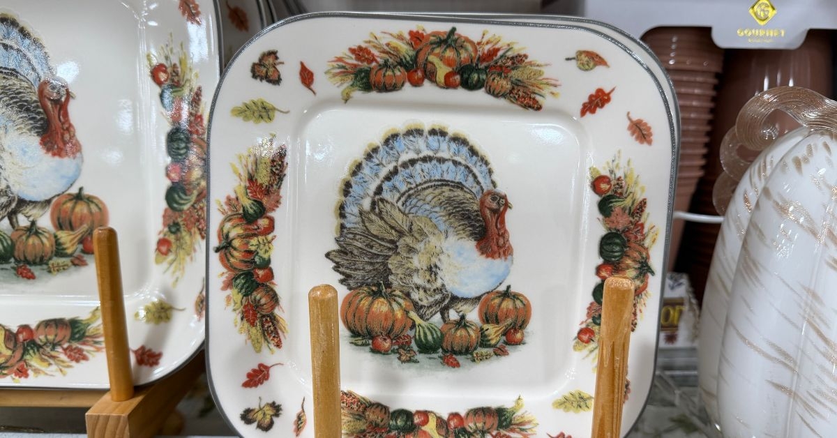 fifth turkey plate