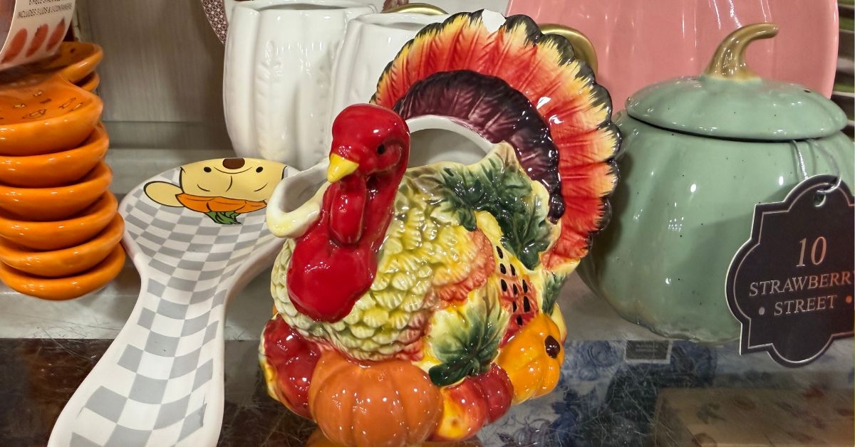 harvest turkey dish