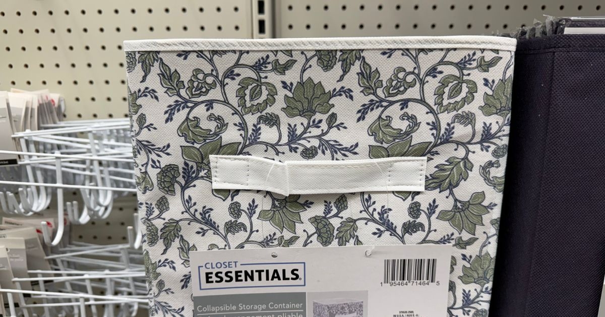 closet essentials storage cube