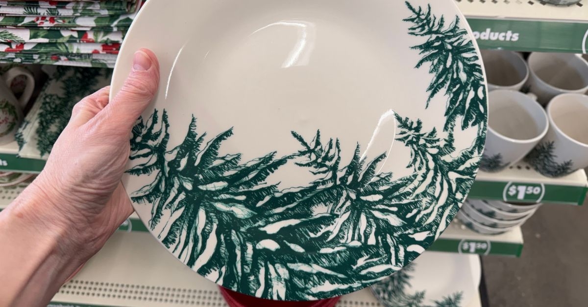 royal norfolk winter green plates