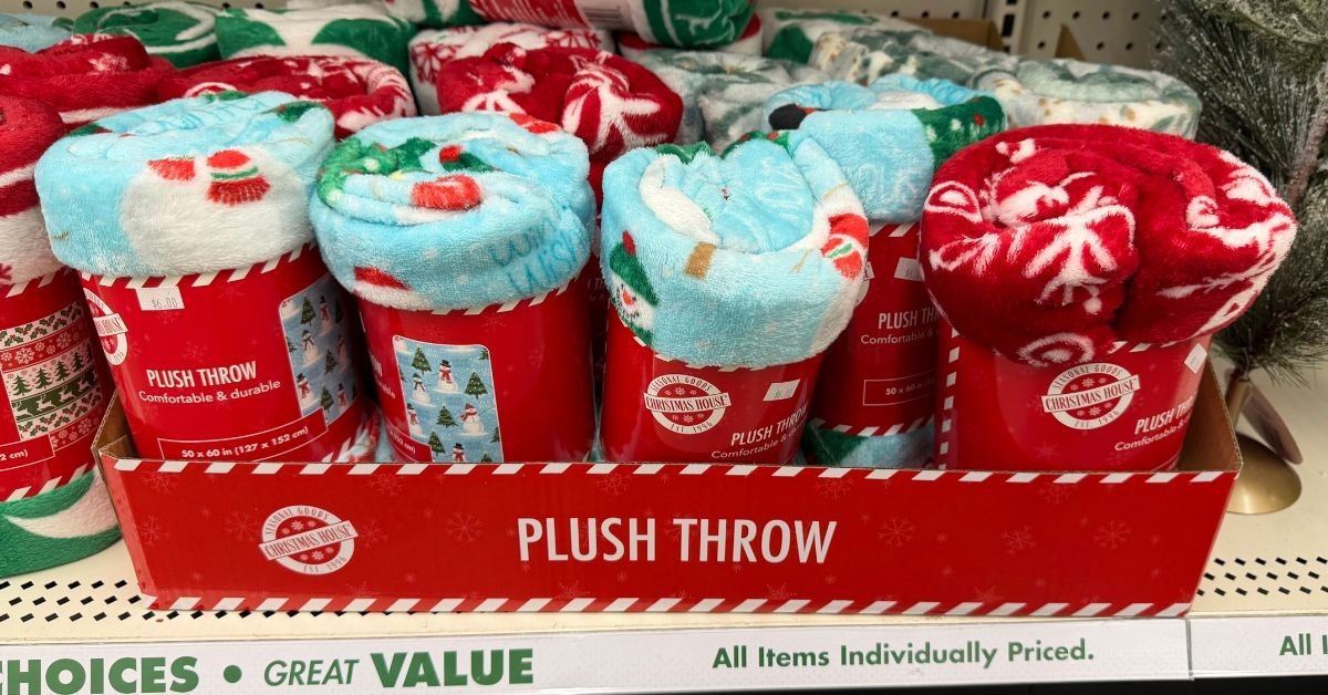 plush throws
