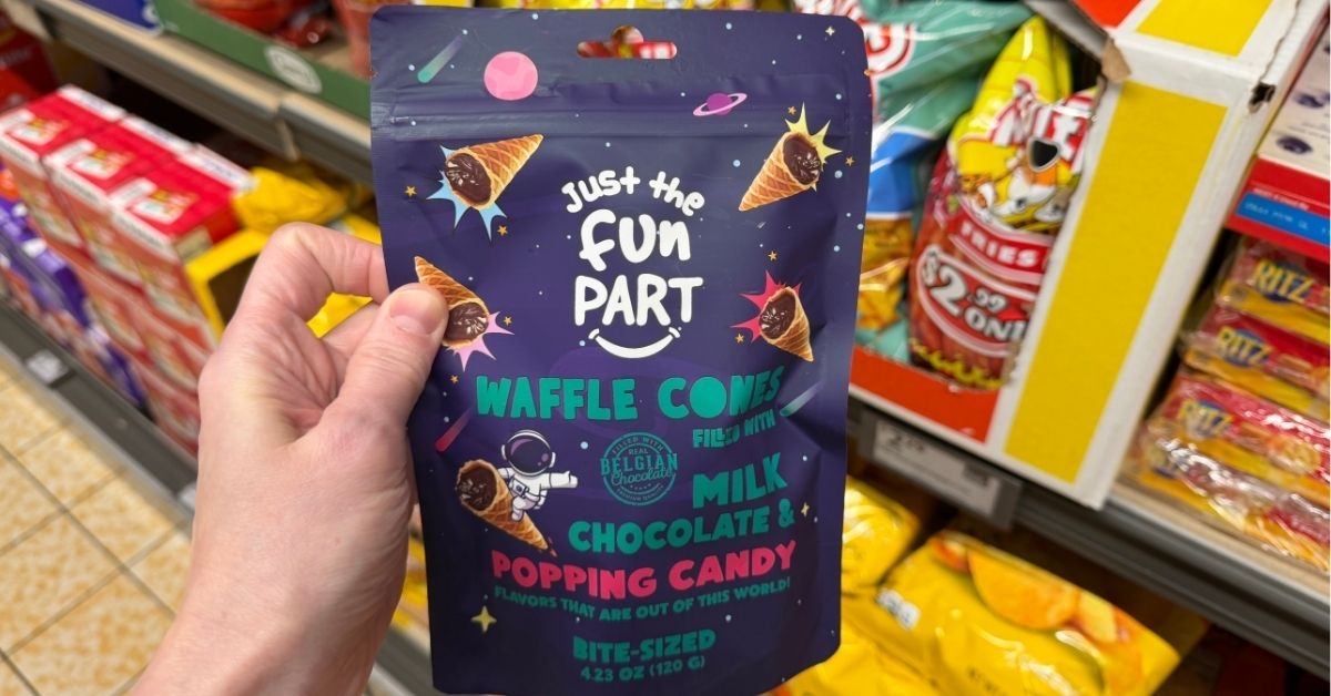 bite size waffle cones