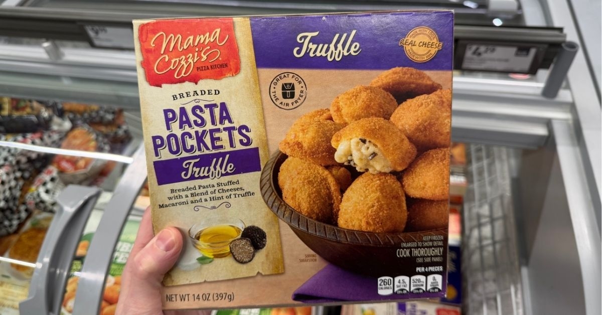 truffle pizza pasta pockets