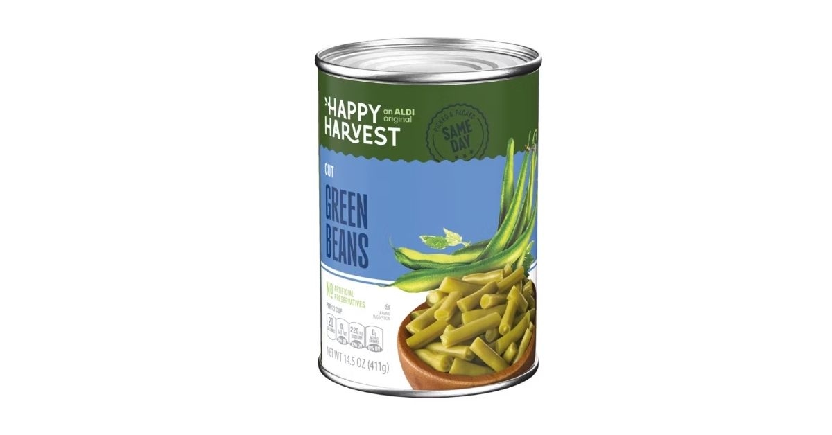 canned cut green beans