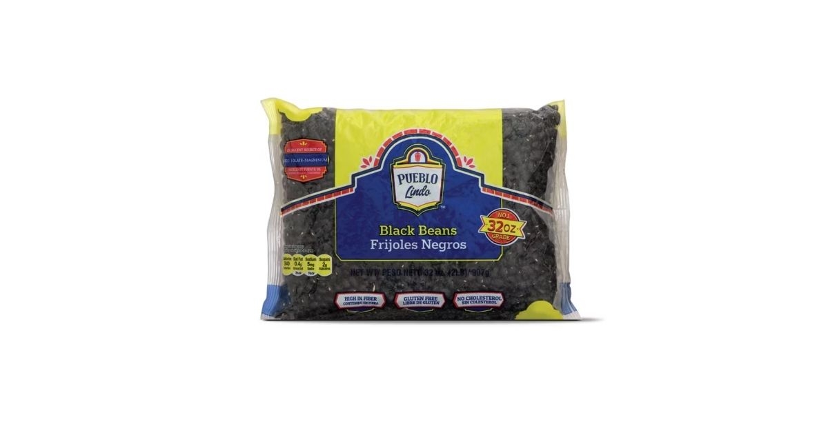 dry black beans