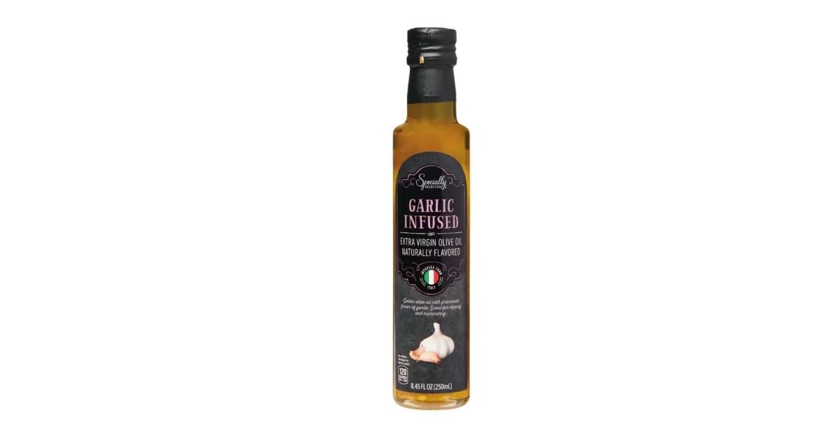 garlic infused extra virgin olive oil