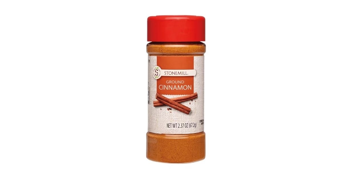 ground cinnamon