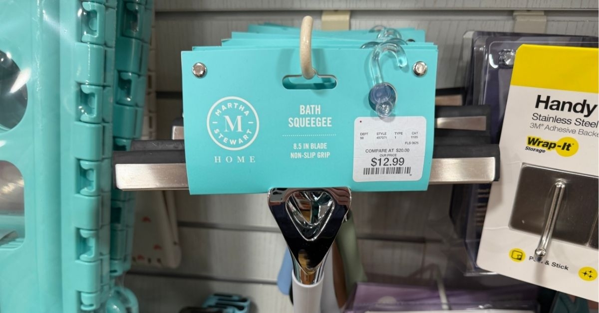 martha stewart home bath squeegee