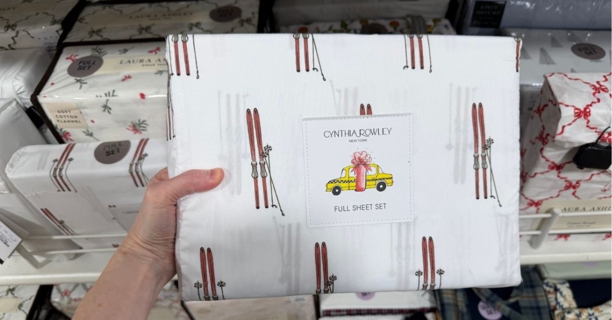 cynthia rowley sheet set