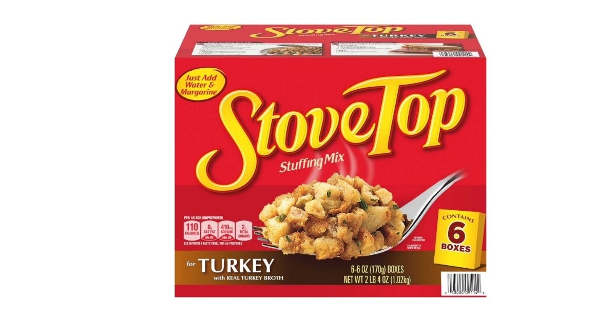 kraft stove top turkey stuffing mix