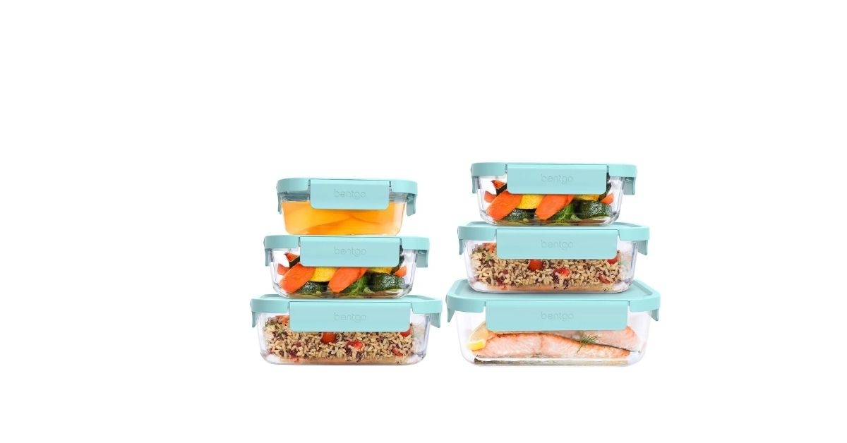 glass food storage set