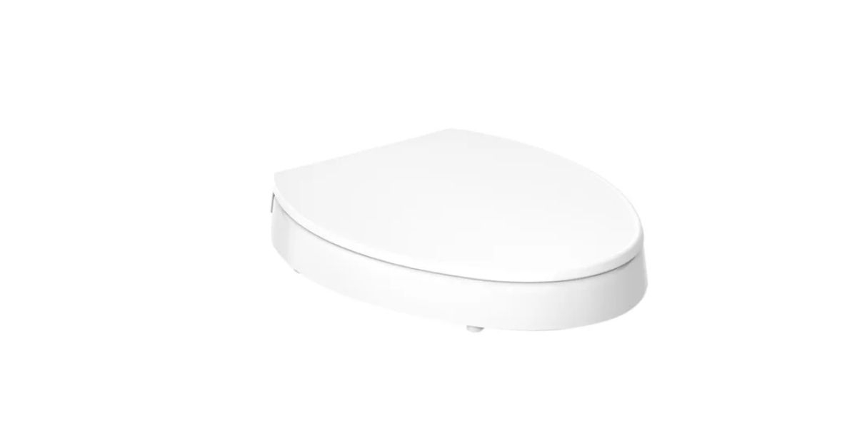 border elevated quiet close toilet seat