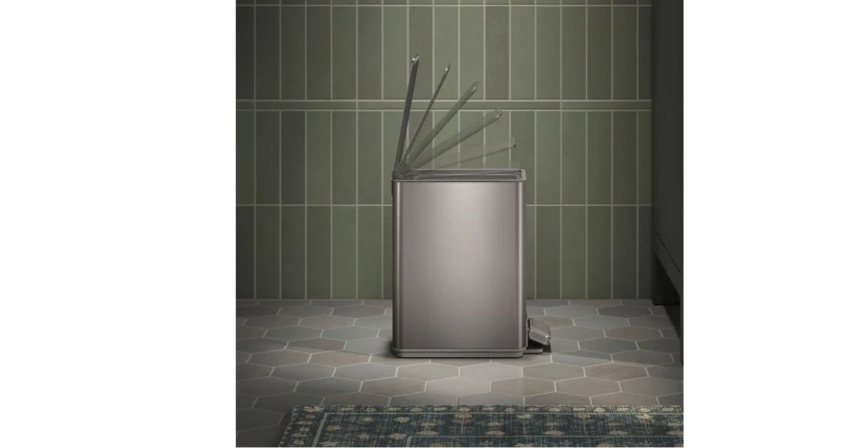 kohler step trash can
