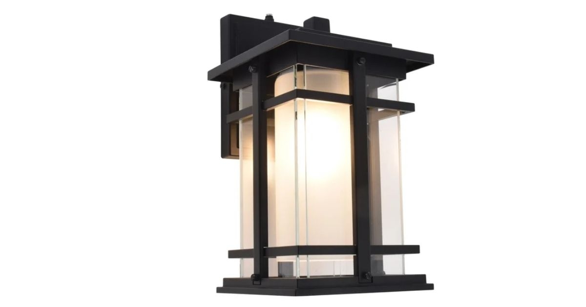 lutec outdoor wall lantern
